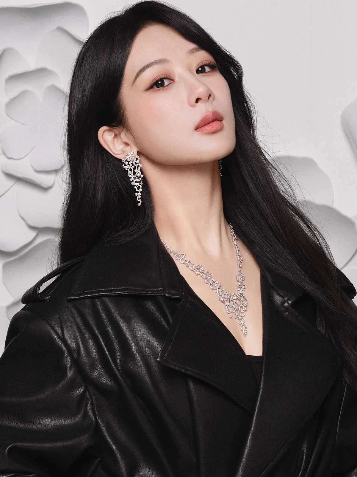 apm monaco yang zi silver flower jewelry